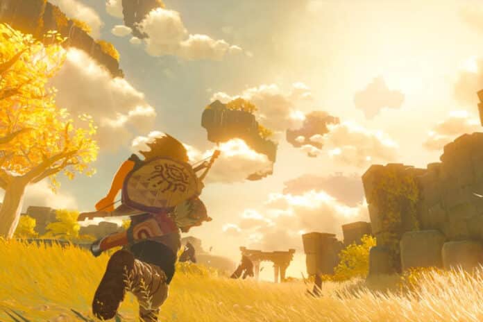 Imagem do jogo Zelda: Tears of the Kingdom