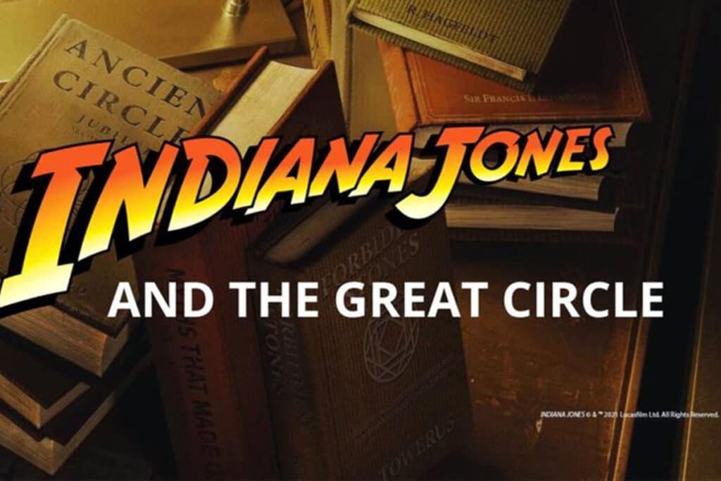 Imagem do jogo Indiana jones onde o título pode ter sido vazado