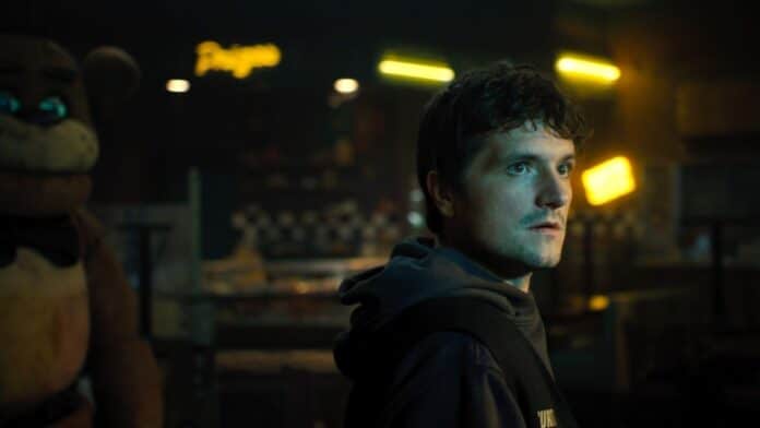 Josh Hutcherson em Five Nights at Freddy's