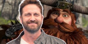 Gerard Butler em Como Treinar o Seu Dragão