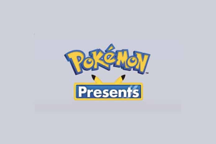 anúncio do Pokémon Presents em fevereiro
