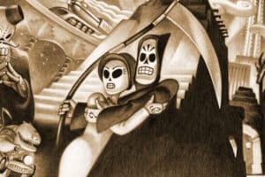 Imagem do jogo Grim Fandango