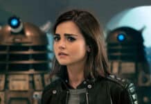 Imagem da atriz Jenna Coleman em Doctor Who