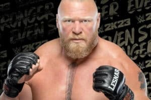 Imagem do lutador do WWE Brock Lesnar