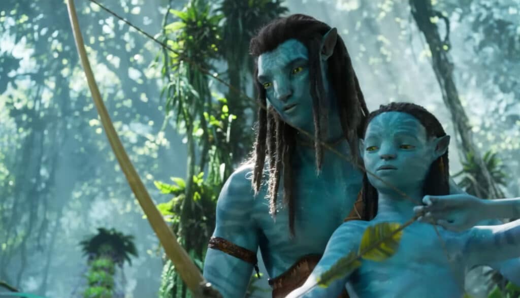 Cena de Avatar: O Caminho da Água. Distribuição: 20th Century Studios.