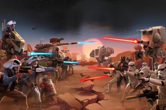 Imagem do jogo de estratégia Star Wars