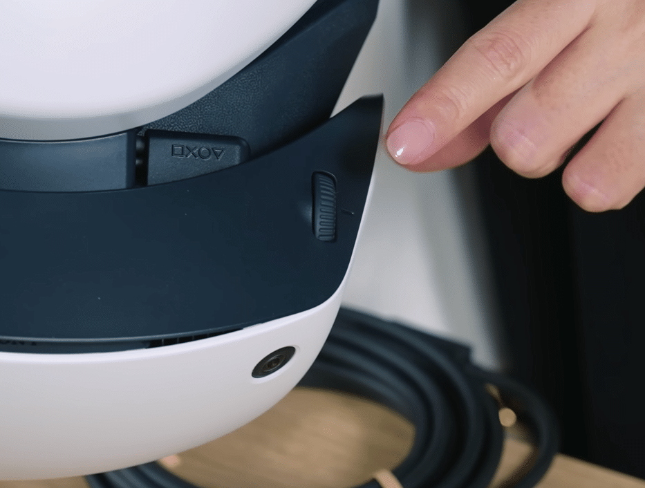 Ajuste da distância Intepupilar do PS VR2 - Imagem Sony Playstation - Divulgação