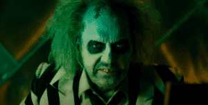 Michael Keaton em Os Fantasmas Ainda se Divertem: Beetlejuice Beetlejuice