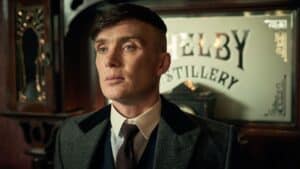 Cillian Murphy como Tommy Shelby em Peaky Blinders