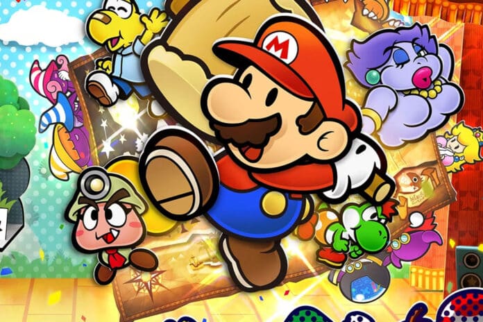 Imagem do trailer inédito de Paper Mario