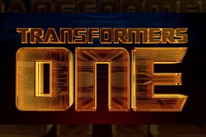 Logo do filme Transformers One