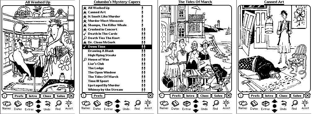 Columbo's Mystery Capers (1993) - O primeiro jogo da Blank, Berlyn & Co