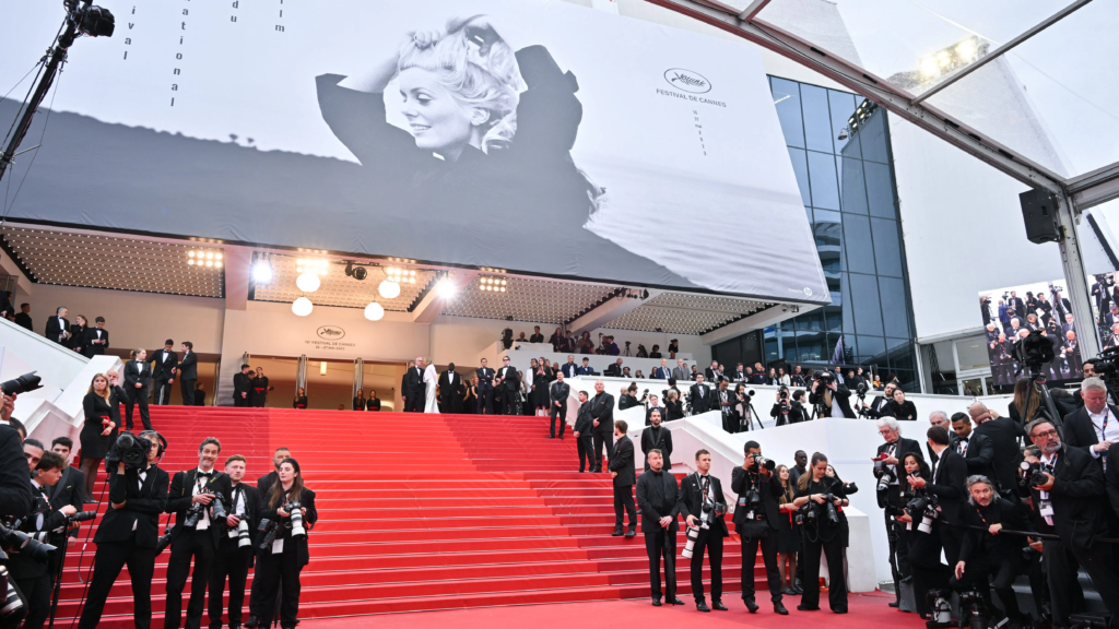 O famoso tapete vermelho do Festival de Cannes. Foto: Corbis via Getty Images.