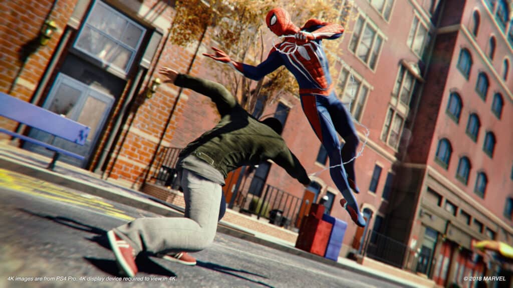 Marvel's Spider-man, um dos melhores jogos da 8ª geração