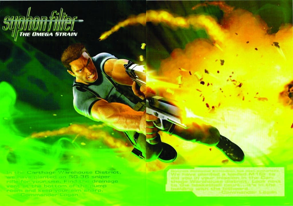 Poster de Syphon Filter - The Omega Strain - Bend Studio 2004