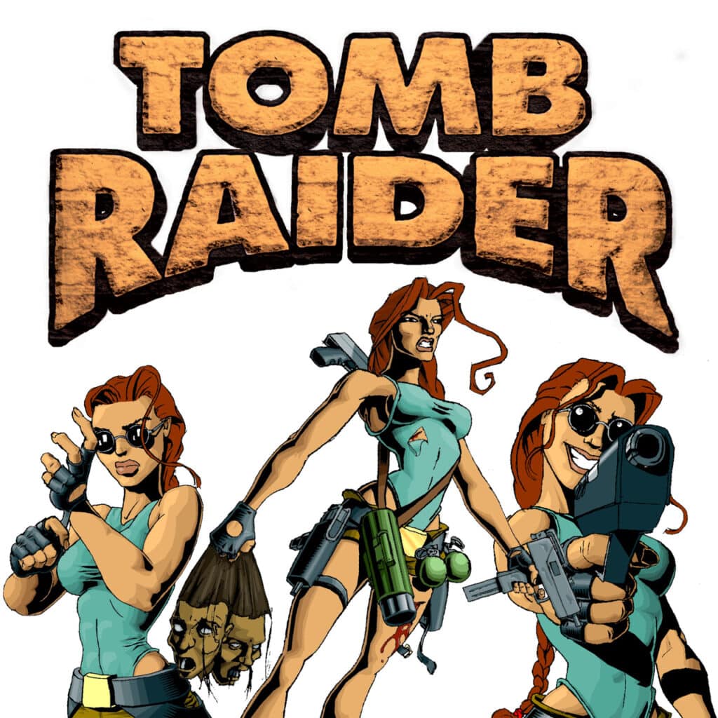 Tomb Raider - Artes Conceituais por Toby Gard