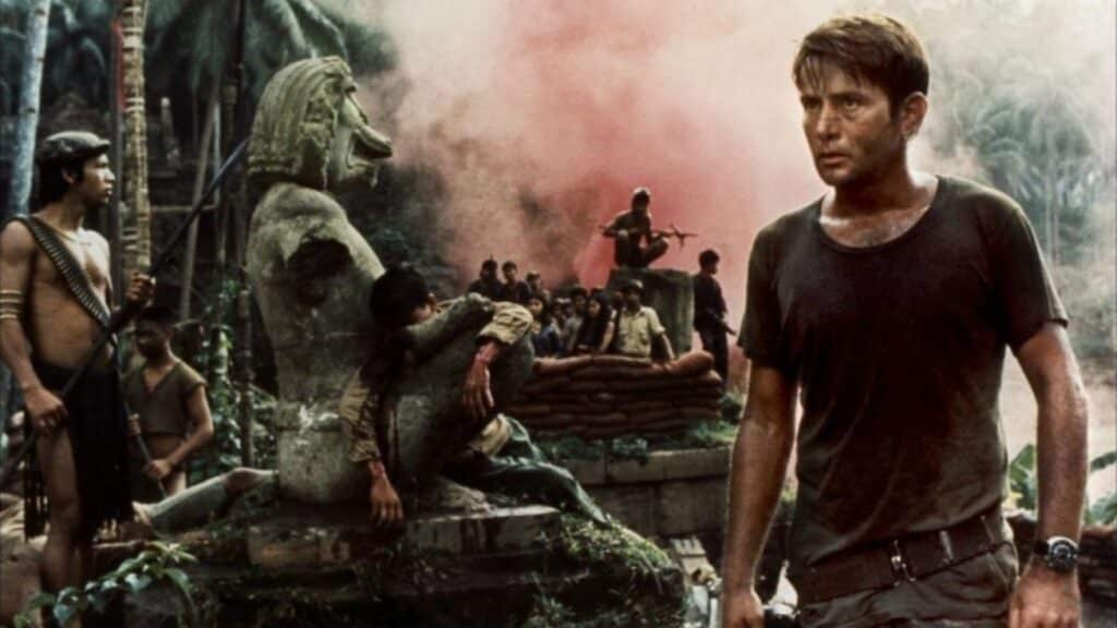 Cena de Apocalypse Now (1979), Filme que integra o National Film Registry. Distribuição: United Artists.