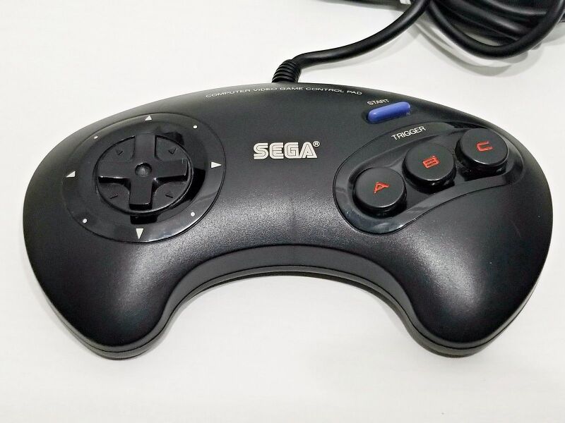 Controle Padrão - Imagem Saturnhst - Sega Retro
