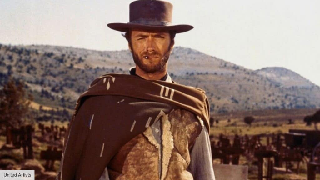 o "Homem Sem Nome" (Clint Eastwood), que aparece em três dos mais importantes filmes de Sérgio Leone.