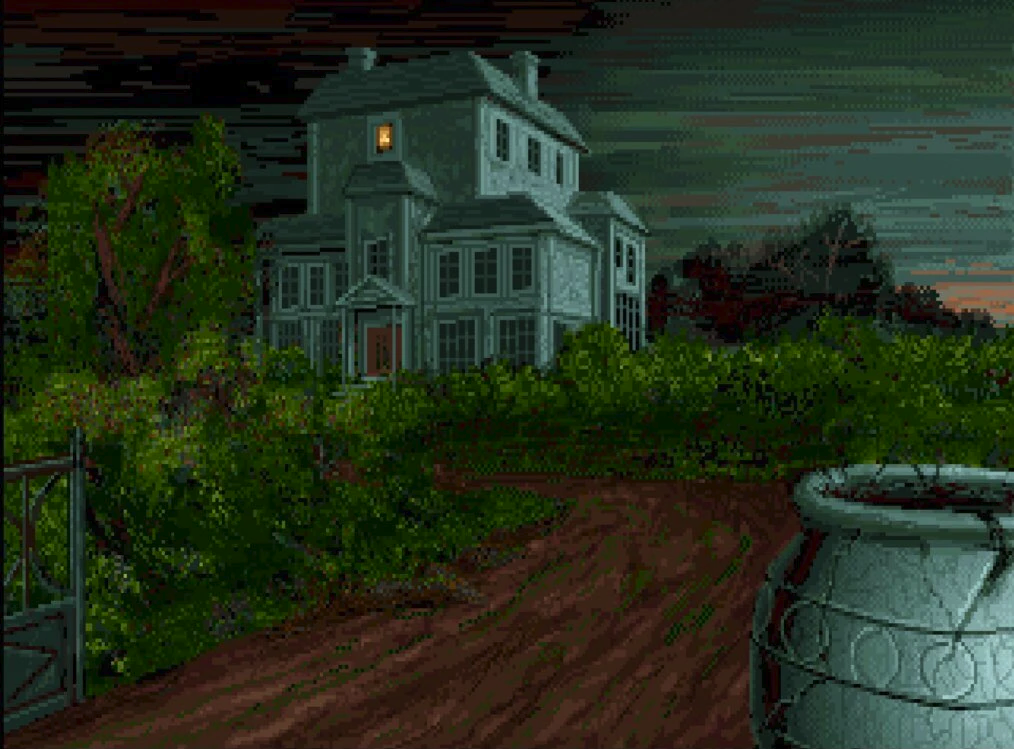 Jogos de Terror Mansão Derceto - Alone in The Dark - 1992