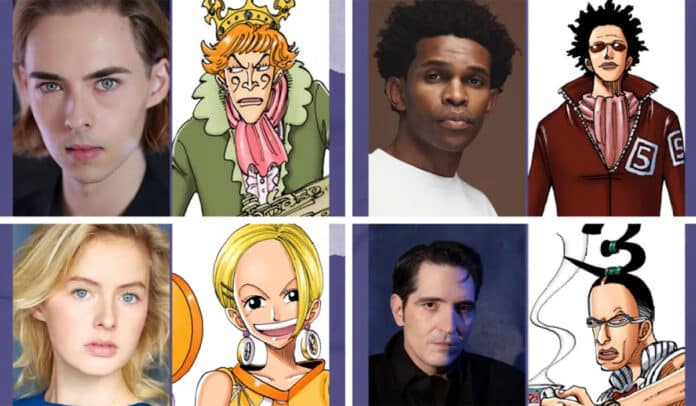 Elenco que viverá os Baroque Works em One Piece