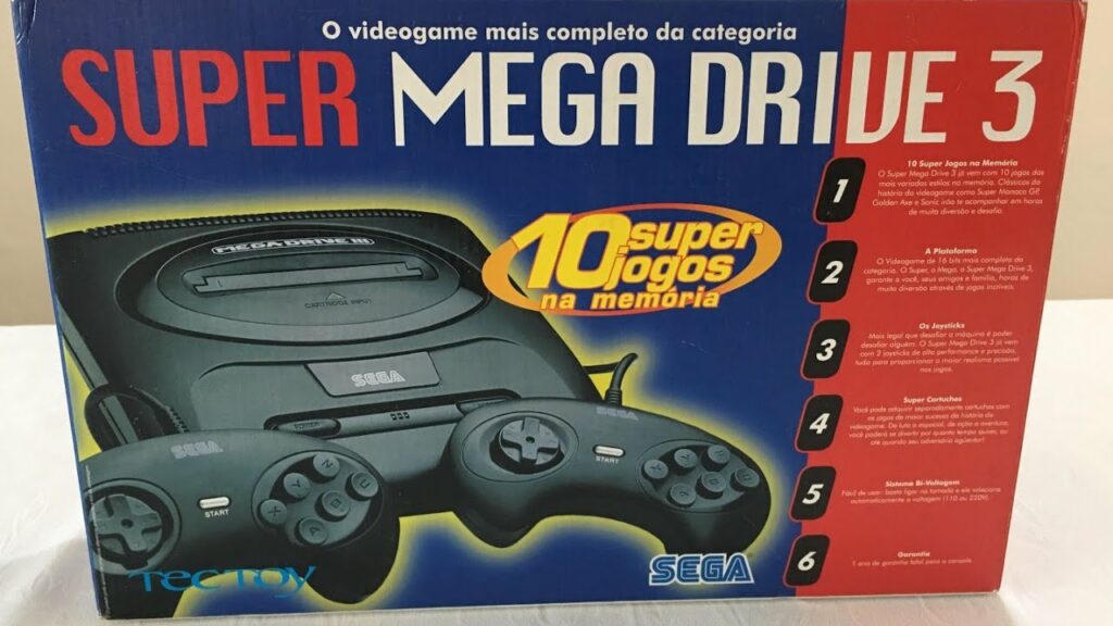 Super Mega Drive 3 - Imagem  Mauricio Belmonte - Game Room - Youtube