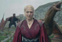 Emma D'Arcy como Rhaenyra Targaryen em A Casa do Dragão