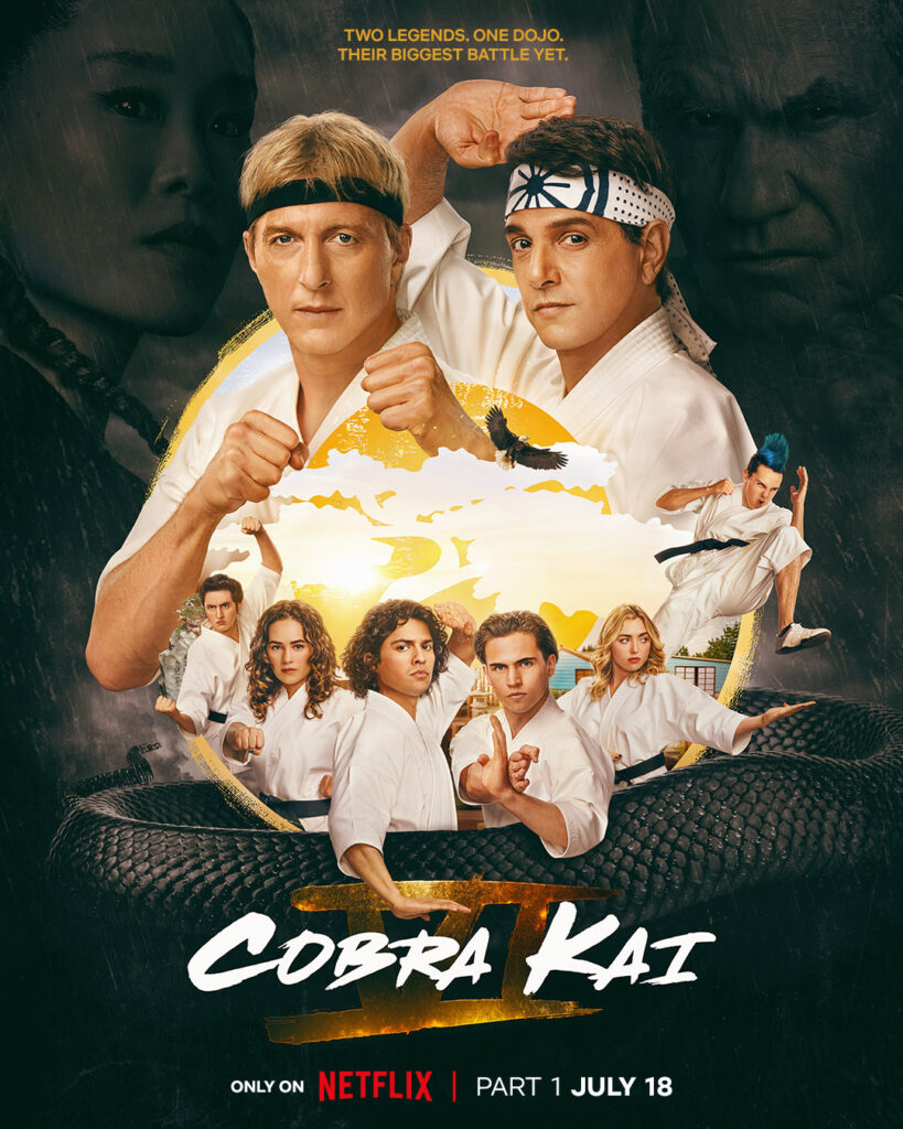 Pôster da Sexta temporada de Cobra Kai