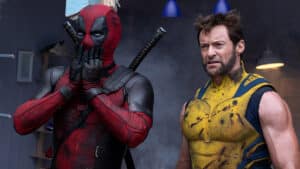 Ryan Reynolds e Hugh Jackman em Deadpool & Wolverine