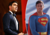 Montagem com Will Reeve e Christopher Reeve, como Superman.