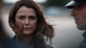 Keri Russell como Kate Wyler em A Diplomata