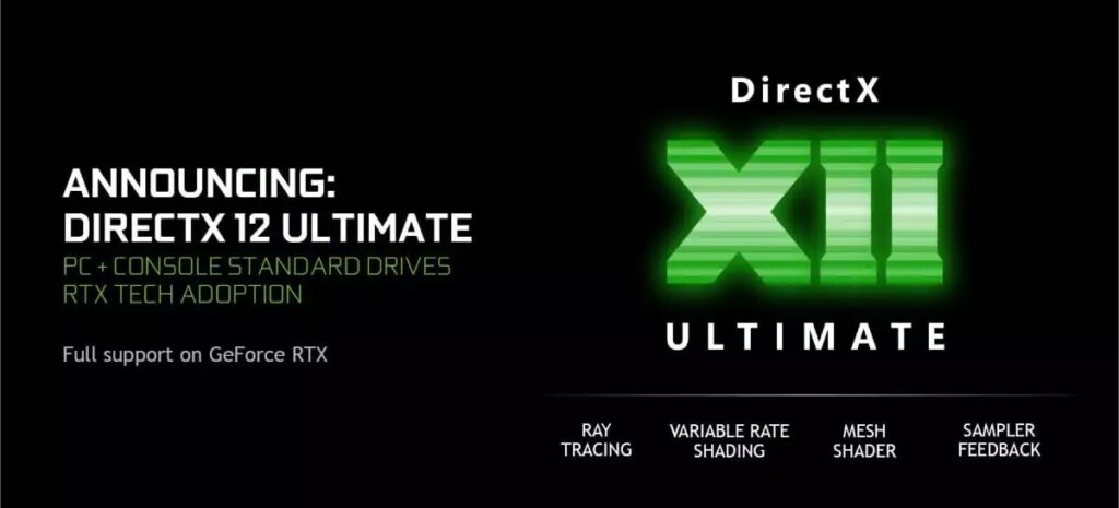 Anuncio da NVIDIA - DirectX 12 Ultimate