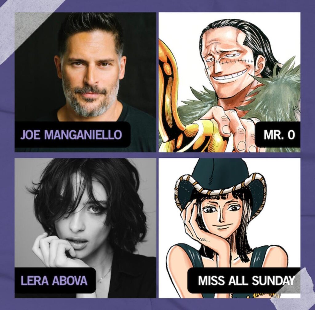 Lera Abova e Joe Manganiello estarão no elenco da segunda temporada de One Piece