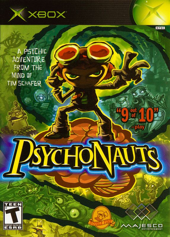 Jogos Cult - Psychonauts 2005 - Double Fine Productions - XBOX