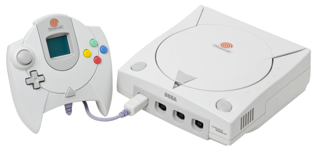 Consoles - Sega Dreamcast - Imagem Evan-Amos - Wikipédia