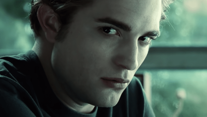 Robert Pattinson em Crepúsculo