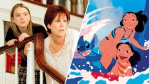 Montagem com imagens de Lilo & Stitch (2002) e Sexta-Feira Muito Louca (2003). Créditos: Walt Disney Pictures.