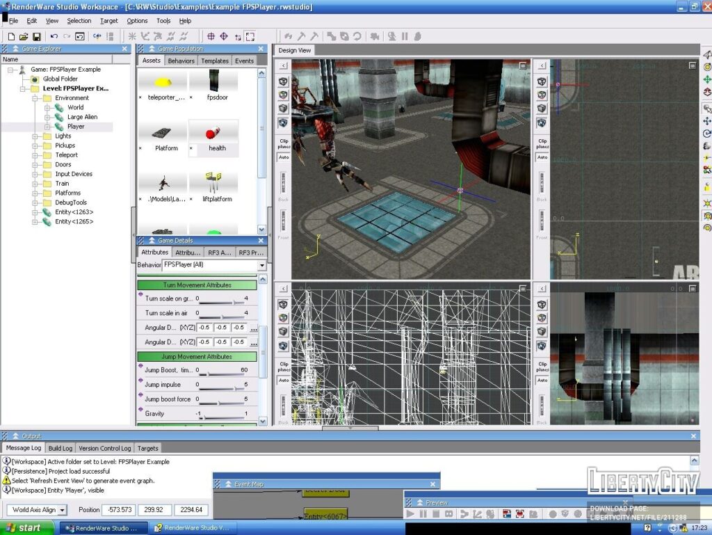 Gerenciador de Asserts do RenderWare - Criterion Software