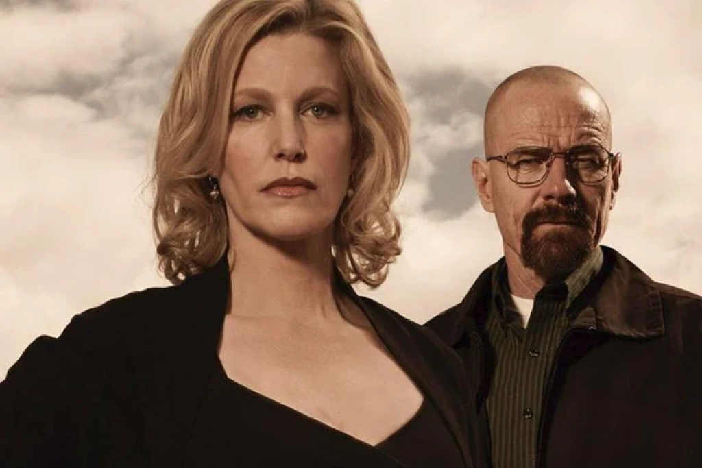 Imagem de Skyler White, personagem de Breaking Bad, criticada por muitos fãs da série.