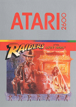 Raiders of the Lost Ark - Atari 2600  - Tie-in baseado no filme Os Caçadores da Arca Perdida