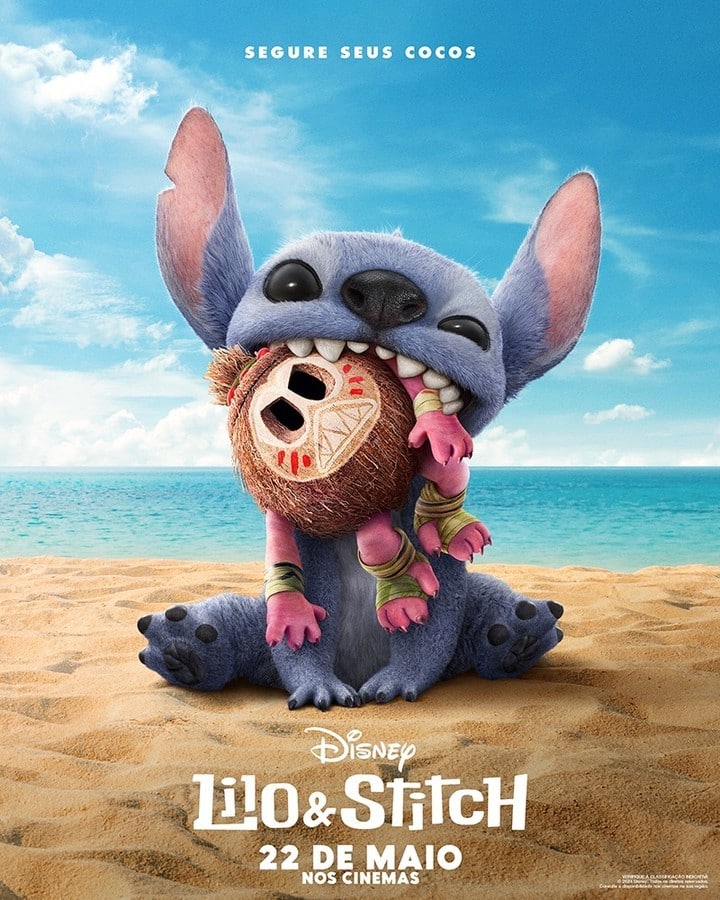 Novo pôster de Lilo & Stitch