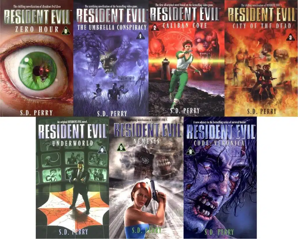 Livros do Resident Evil - S D Perry