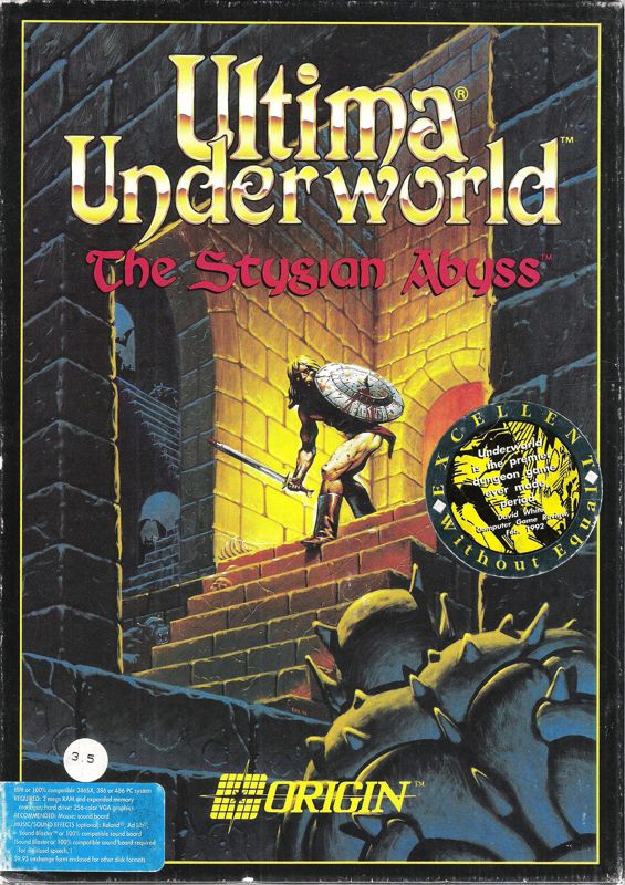 Immersive Sim - Ultima Underworld - The Stygian Abyss (1992)