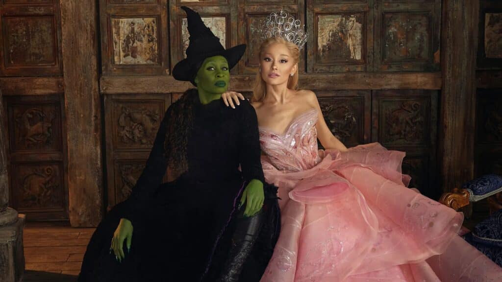 Cena de Wicked (2024). Distribuição: Universal Pictures