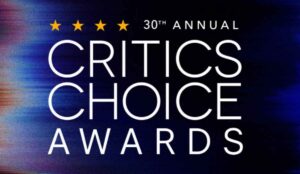 A logo da cerimônia do Critics' Choice Awards desse ano.