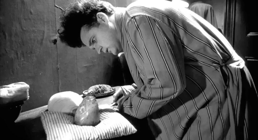 Jack Nance em cena de Eraserhead (1977). Distribuição: Libra Films.