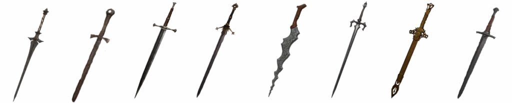 Demon's Souls - Long Swords