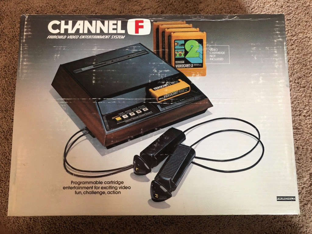 Box do Fairchild Channel F - Imagem Ebay