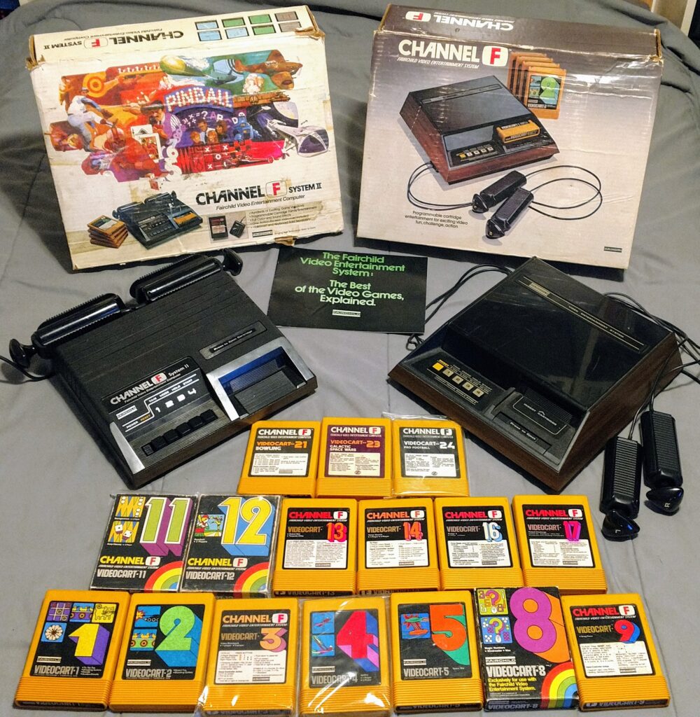 Coleção Fairchild Channel F - Imagem Goodwill_Gamer - Reddit