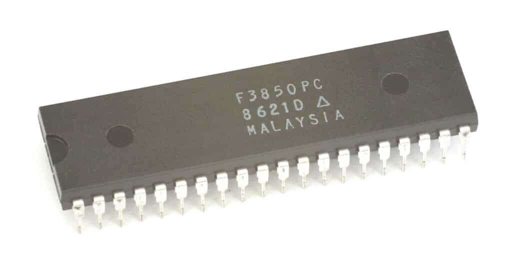CPU Fairchild F8 (F3850) - Imagem CPU collection Konstantin Lanzet